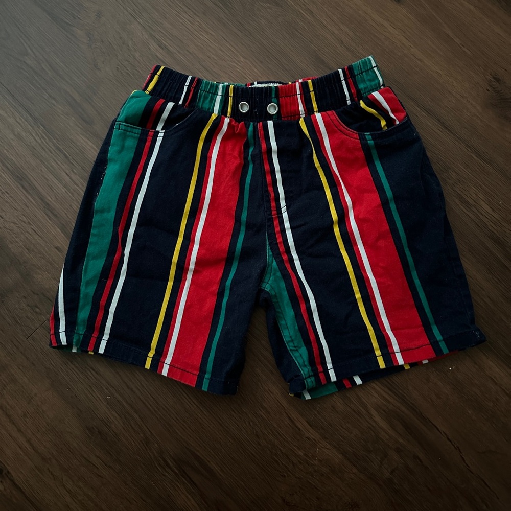 Striped Swim Trunks